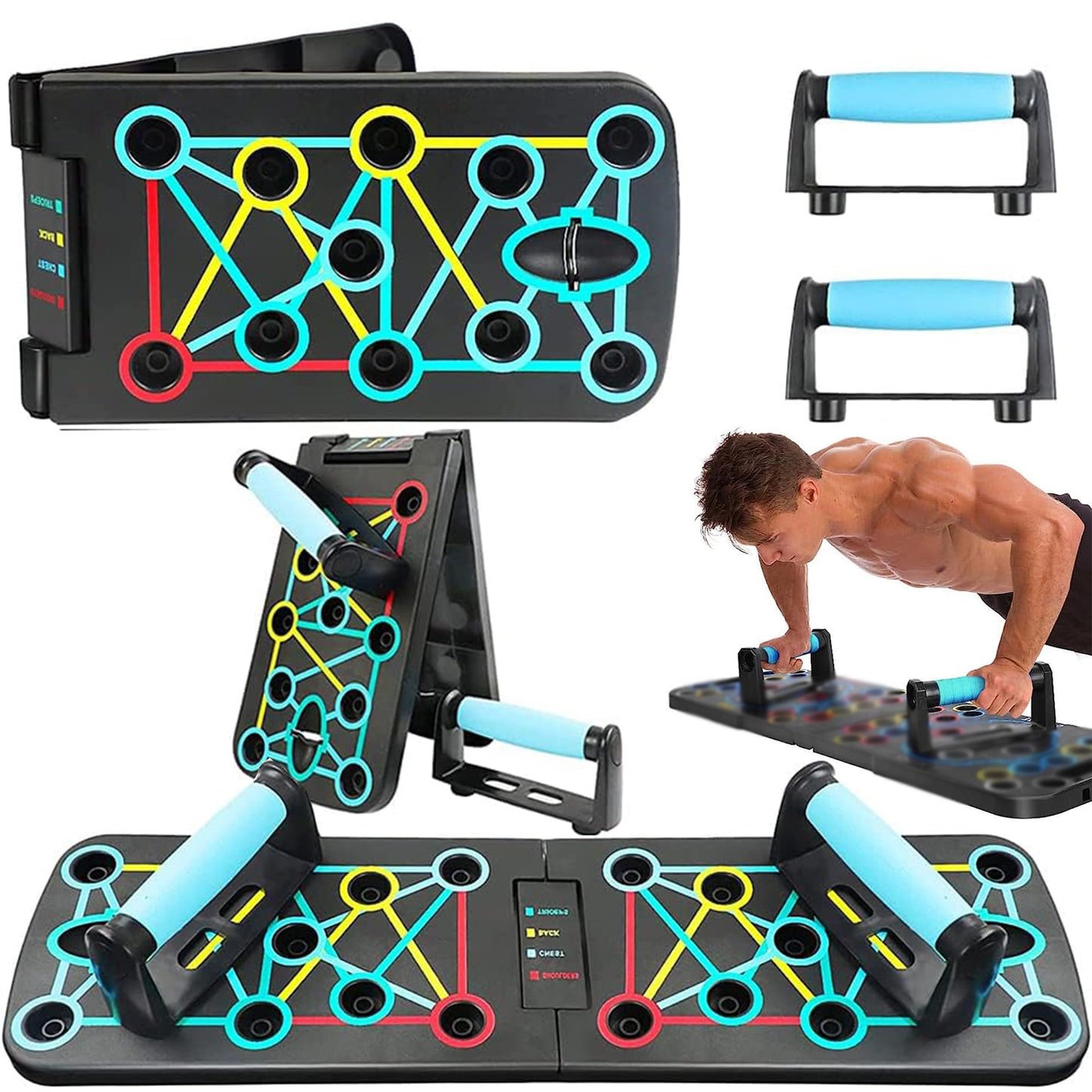 Tabla flexiones multifuncional